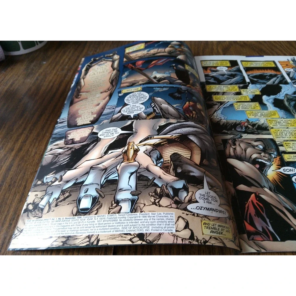 The Rise Of Apocalypse #2 November 1996 Marvel Comics